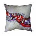 Begin Home Decor 20 x 20 in. Symphony-Double Sided Print Indoor Pillow 5541-2020-MU10